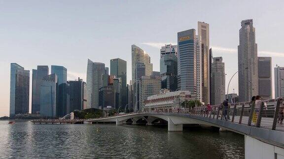 新加坡城市中央商务区的