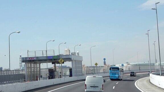 4k:日本高速公路交通车辆