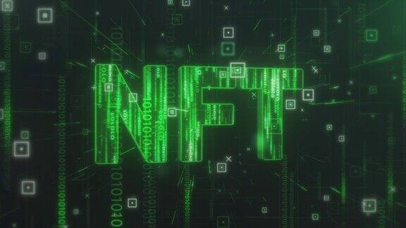 NFT动画股票视频