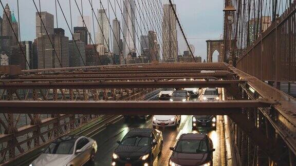 布鲁克林大桥的交通