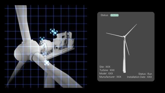 风力发电机性能仪表盘