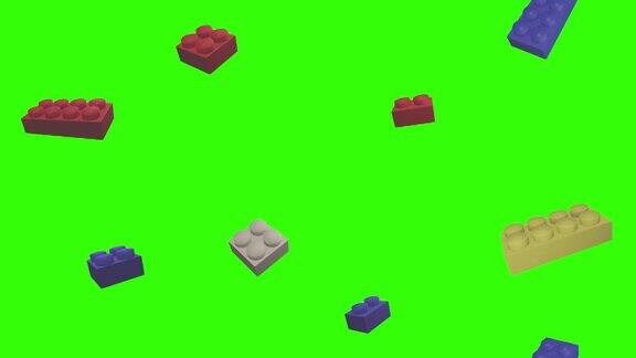 棋子动画上绿屏色度键图形源元素