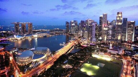 新加坡间隔拍摄