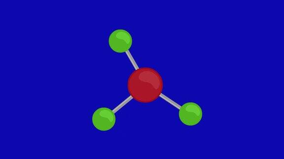 分子结构动画