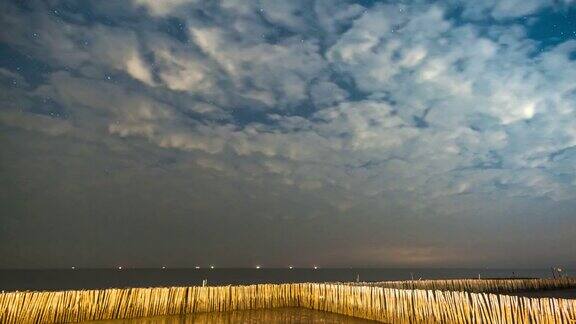 夜海天时间流逝