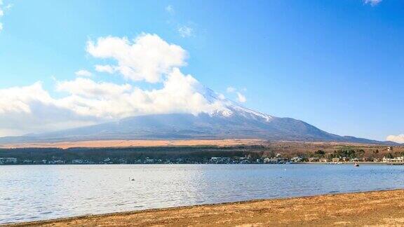 4K时光流逝:日本富士山