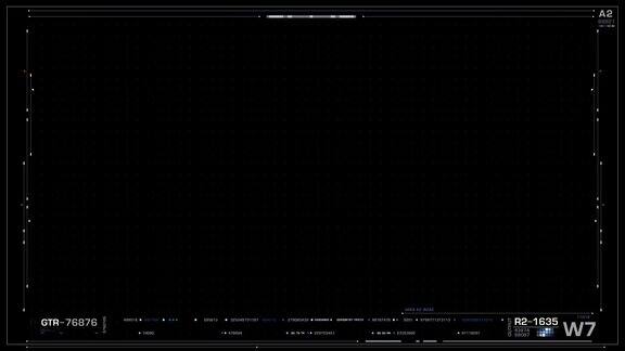 HUD网格框架界面未来用户