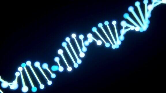 4K抽象DNA螺旋
