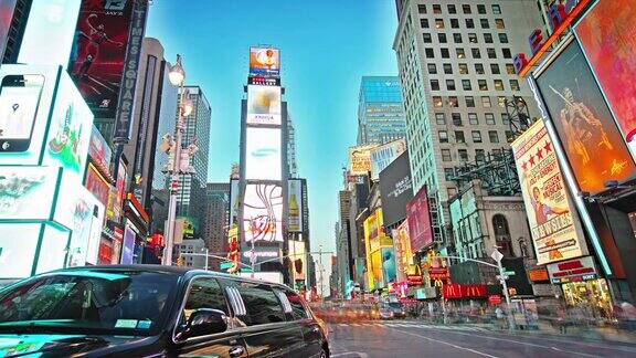 纽约时代广场一天