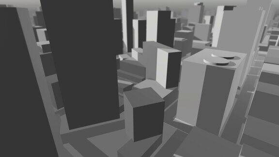 3D城市地图飞过去