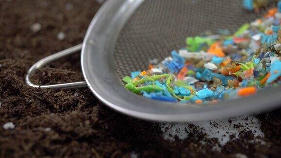 土壤中的微塑料全球变暖和气候变化