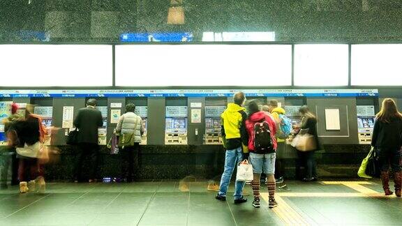 4K时光流逝:日本火车站