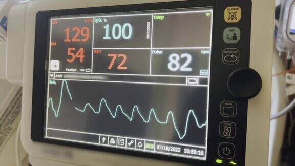 医院设备监测重要功能(生命体征)在手术室视频系列监视器
