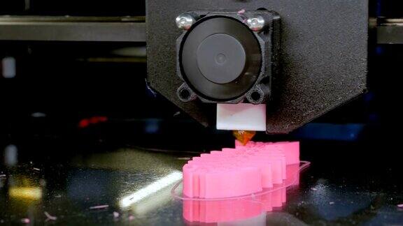 3D打印机打印塑料模型