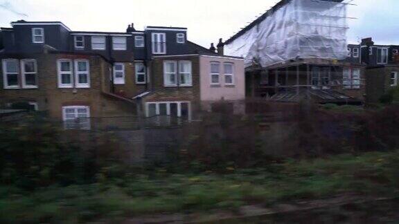 从火车窗口看伦敦的电影风景