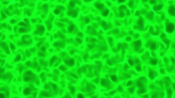 绿色流动的阳光照射在波浪表面波浪水面背景缓慢浮动的液体背景波浪池空间创意运动设计