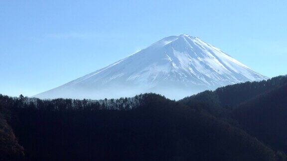 从川口湖到富士山