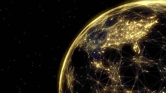 网络数据在未来的地球上流动