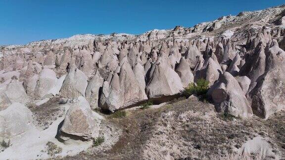 卡帕多西亚戈莱姆国家公园里独特的岩石