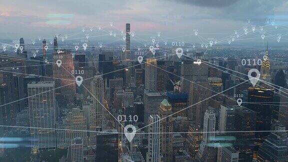 5G智慧城市物联网物联网AI网络技术定位服务