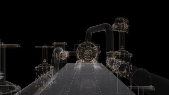 工业设备阀门三维数字技术可视化