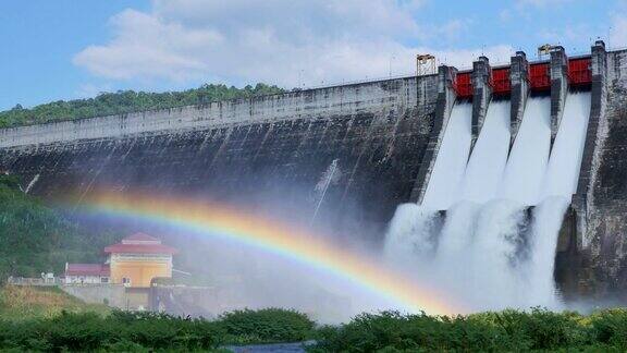 41、水从坝上流彩虹从坝上流
