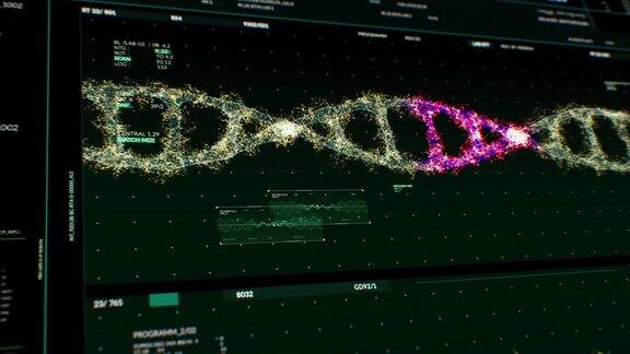 DNA分析接口监视器
