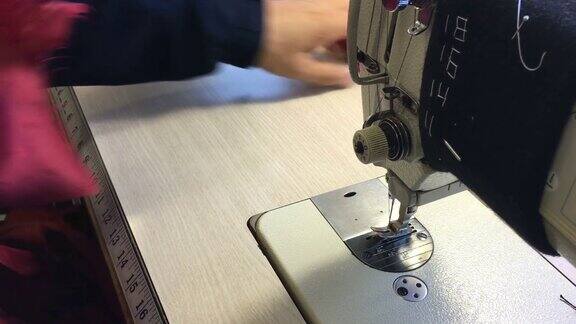 裁缝用缝纫机缝织物