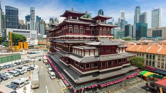 4K时间间隔:新加坡佛牙舍利寺