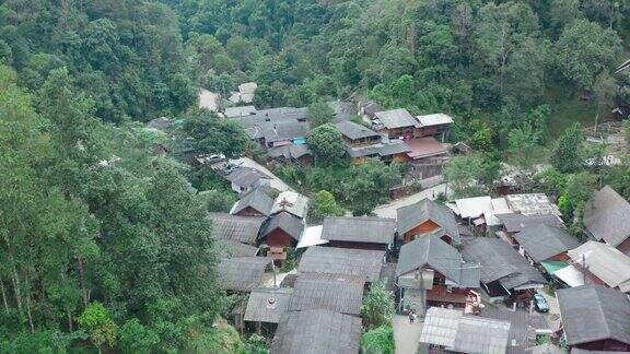 泰国清迈省湄甘榜山村