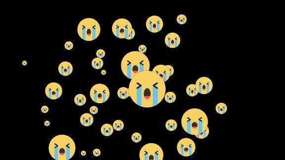 哭emoji