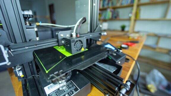 3D打印机时间流逝视频
