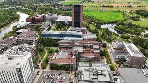 鸟瞰卡尔顿大学|加拿大渥太华