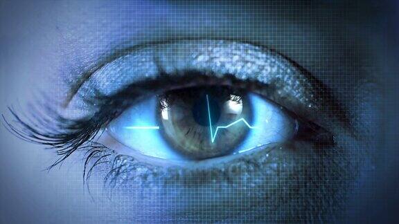4KHUD眼睛未来视觉系统的控制和安全概念在访问技术