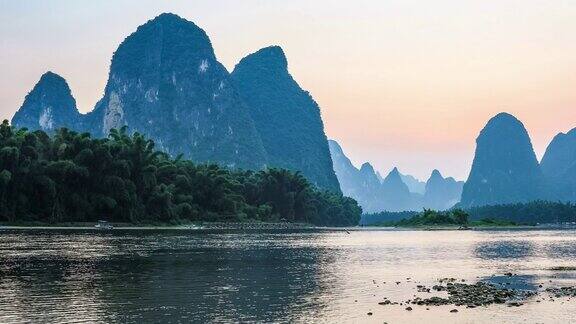 美丽的桂林山水自然景观