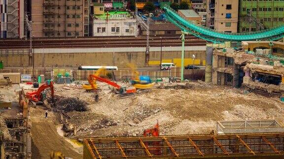 大阪市建设延时视图