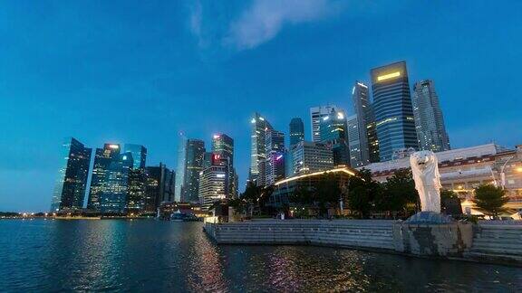4K延时:新加坡城市
