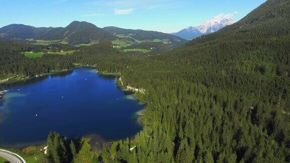 BerchtesgadenerLand的Hintersee湖