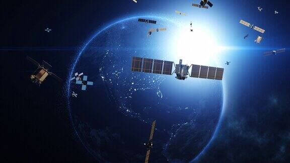 推进电信和高速互联网发展绕地卫星