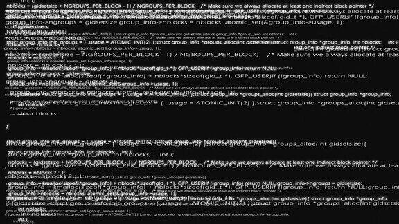 计算机编码视频动画