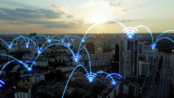 现代城市无线网络中数字信号分布