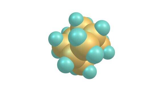 旋转金刚烷分子结构视频