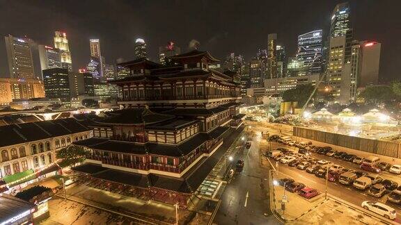 新加坡唐人街的寺庙