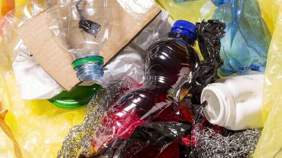 塑料垃圾无缝旋转循环