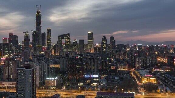 PAN北京闹市区日夜北京中国