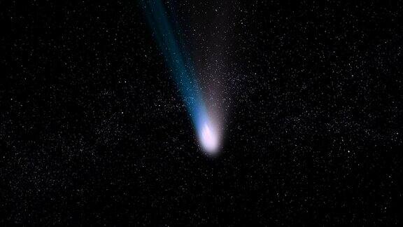 黑尔·波普彗星的夜晚尘埃故事