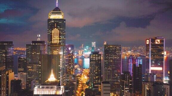 香港夜景视频素材