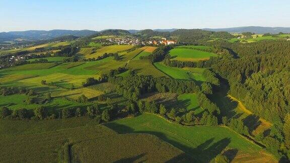 下巴伐利亚的温伯格修道院山