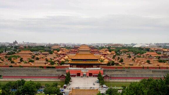 白天高清紫禁城全景