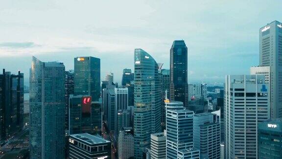 4k航空金融区建筑滨海湾新加坡